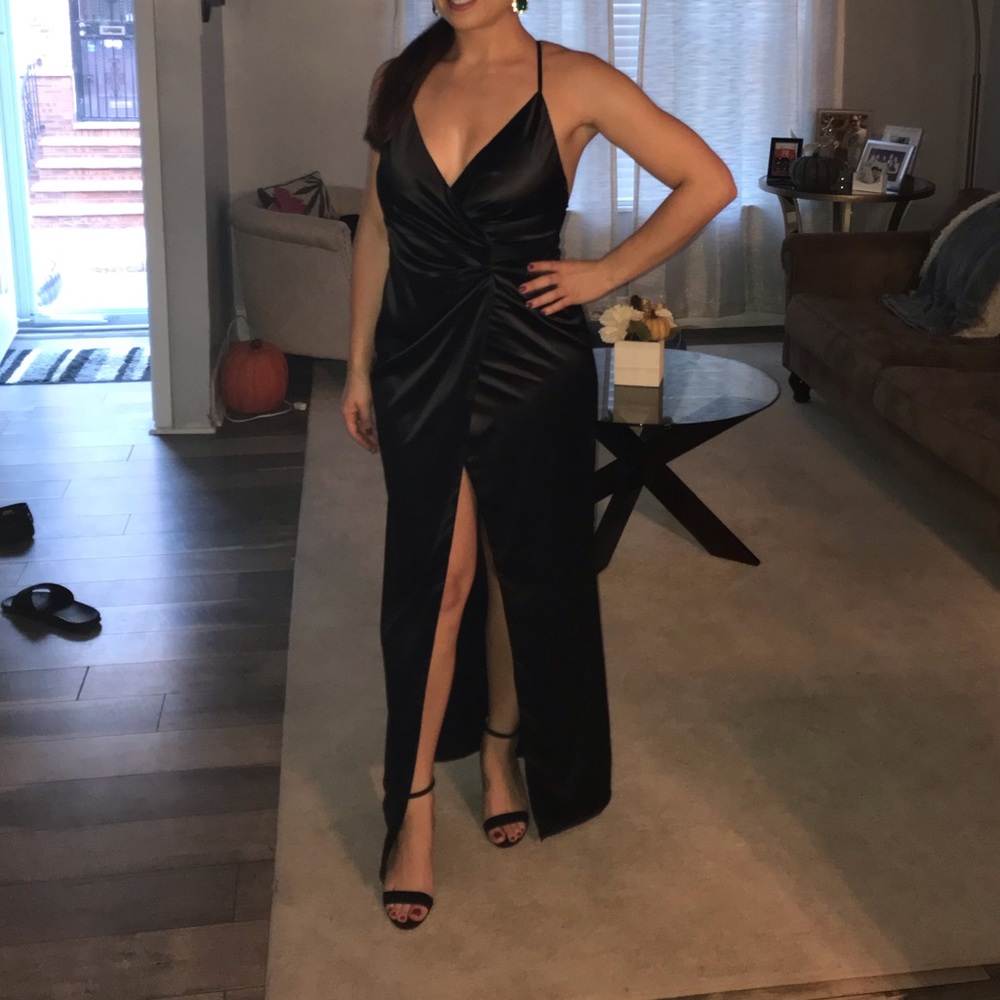 House of CB black gown